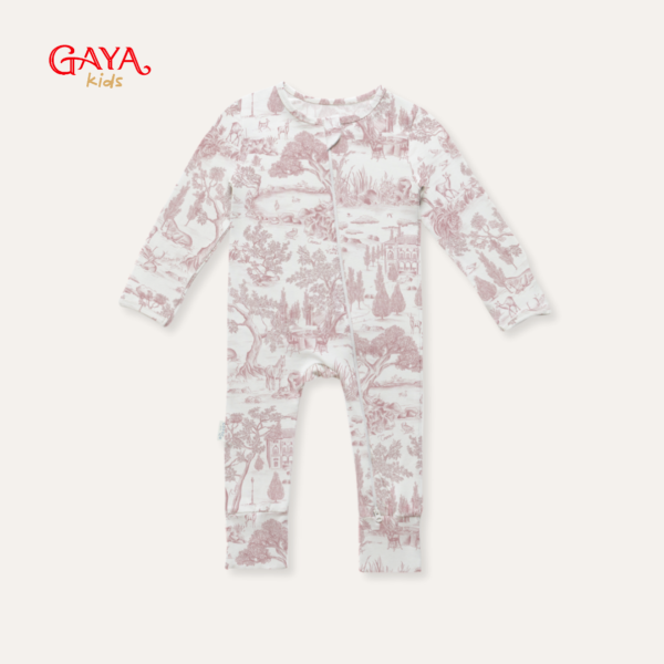 COSOCO KIDS Estate Sleepsuit | TENCEL | Sleepsuit New Born | Baju Tidur Bayi - Image 2