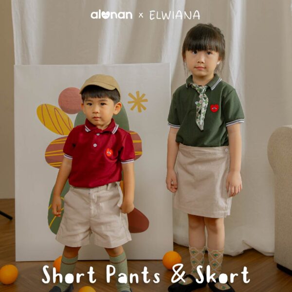 ALUNAN x Elwiana Short Pants | Celana Pendek Anak Laki-Laki - Image 4