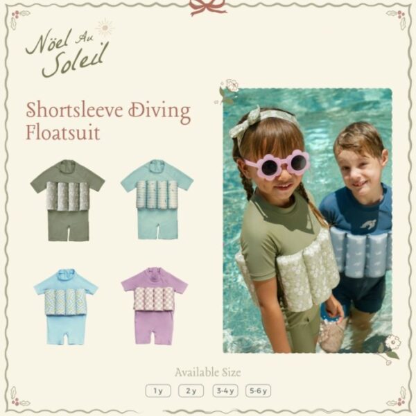 LEE VIERRA Kids - Noel Au Soleil Short Sleeved Diving Floatsuit