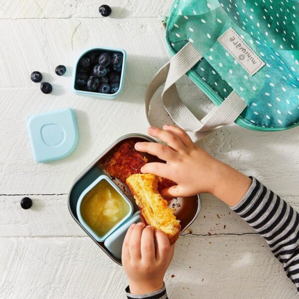 MINIWARE Grow Bento Set | Kotak Makan Stainless | Lunch Box Anak | Kotak Makan Anak - Image 4