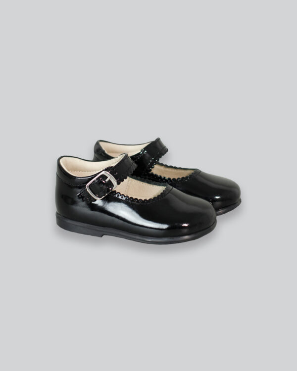 DEAR GG Hampton Shoes in Black Patent Leather| Sepatu Anak Perempuan