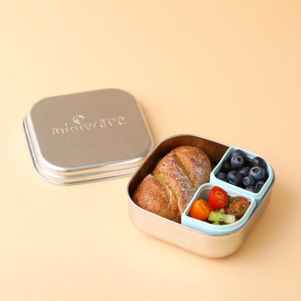 MINIWARE Grow Bento Set | Kotak Makan Stainless | Lunch Box Anak | Kotak Makan Anak - Image 7