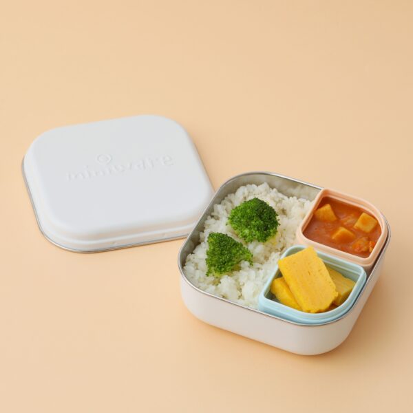 MINIWARE Grow Bento Set | Kotak Makan Stainless | Lunch Box Anak | Kotak Makan Anak - Image 8