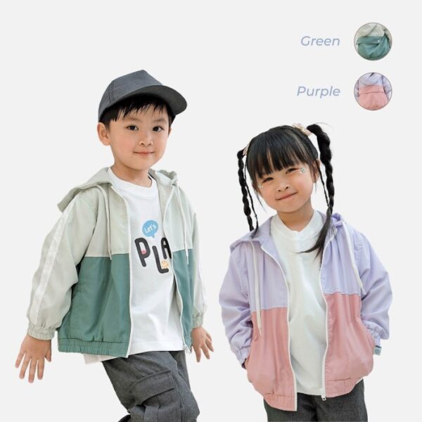 CANDY BUTTON Nash Parachute Jacket |  Jaket Parasut Anak |  Jaket Anak