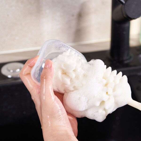 LITTLE DIMPLE  3in1 Premium Sponge Bottle Brush | Sikat Botol Susu - Image 4