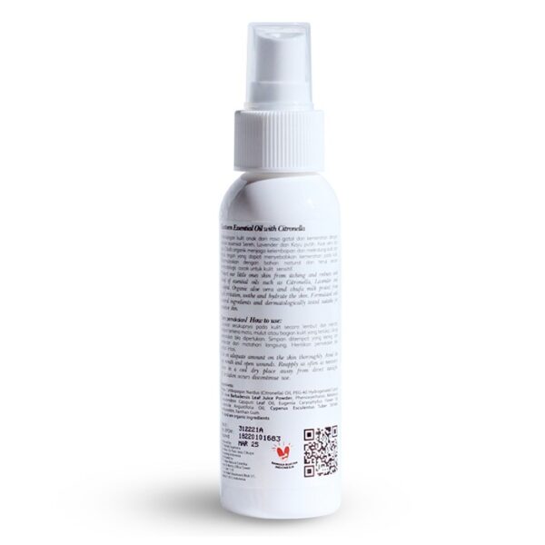 KUNTOEM Essential Oil With Citronella (Mosquito Spray) 100ml | Semprotan Anti Nyamuk Bayi dan Anak - Image 2