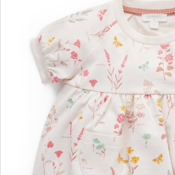 Purebaby Garden Dress/ Dress Anak Perempuan Organic Cotton - Image 3