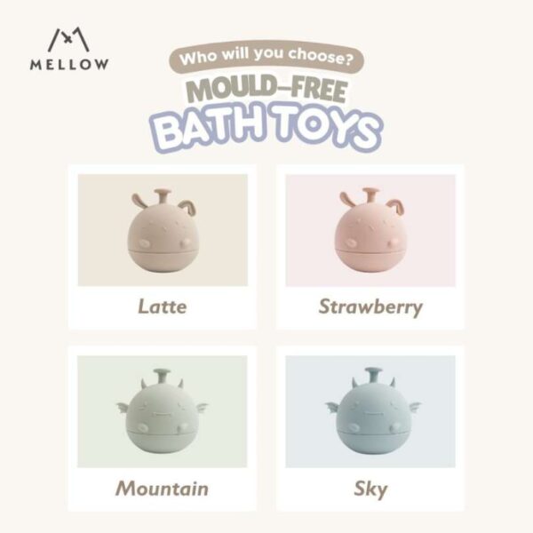 Mellow Mould Free Bath Toy | Mainan Mandi Anak
