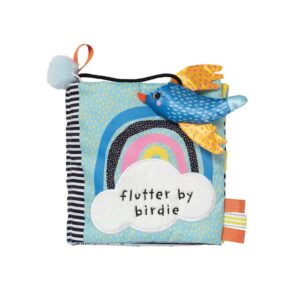 MANHATTAN TOY Flutter By Birdie Soft Book | Buku Tummy Time | Buku Bantal