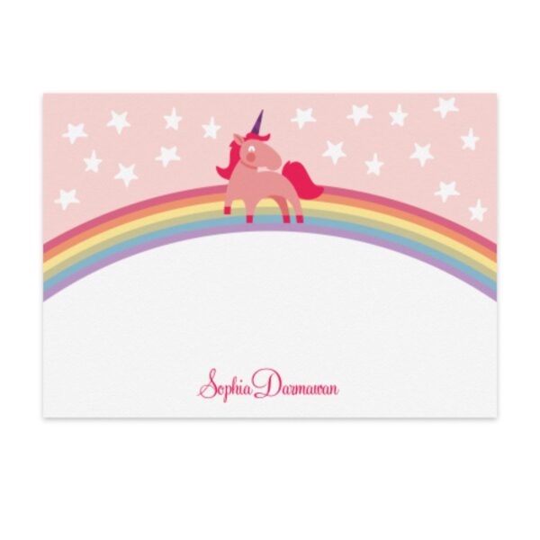 PAPERMARK Little Unicorn 
Notecard set of 6