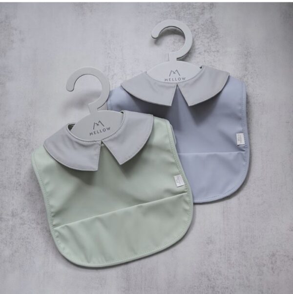 Mellow Waterproof Baby Bib Preppy/ Celemek Makan Bayi & Anak