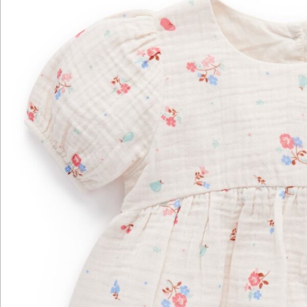 Purebaby Garden Party Top/ Pakaian Anak Perempuan Organic Cotton - Image 3