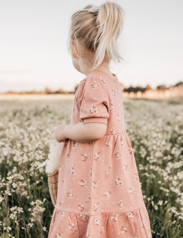 Purebaby Gathered Dress/ Dress Anak Perempuan Organic Cotton