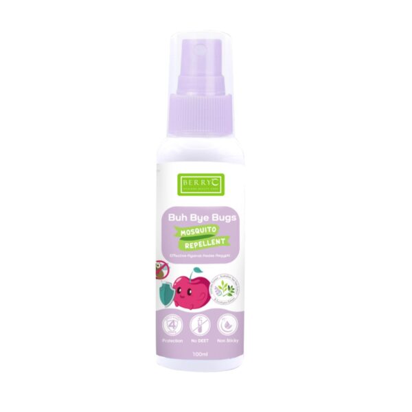 BERRYC Bug Bye Bugs Mosquito100ml  | Spray Anti Nyamuk Anak-Anak