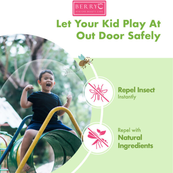 BERRYC Mosquito & Insect Repellent Patch - Pack 84 Pcs | Stiker Anti Nyamuk Natural - Image 5