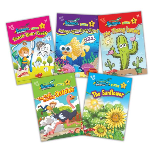 READ GENERATIONS SCIENCE ADVENTURES Starter Volume 1 Book 1 - 5