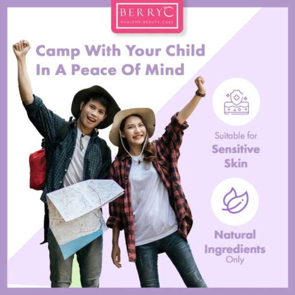 BERRYC Active Sanitizer Spray |  Mini Hand Sanitizer | Spray Natural |  Pocket Travel Size - Image 6