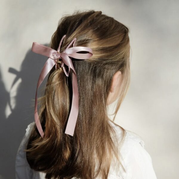 Mimi & Lula Ribbon Wrapped Claw Clips | Jepit Rambut | Aksesoris Anak-Anak - Image 4