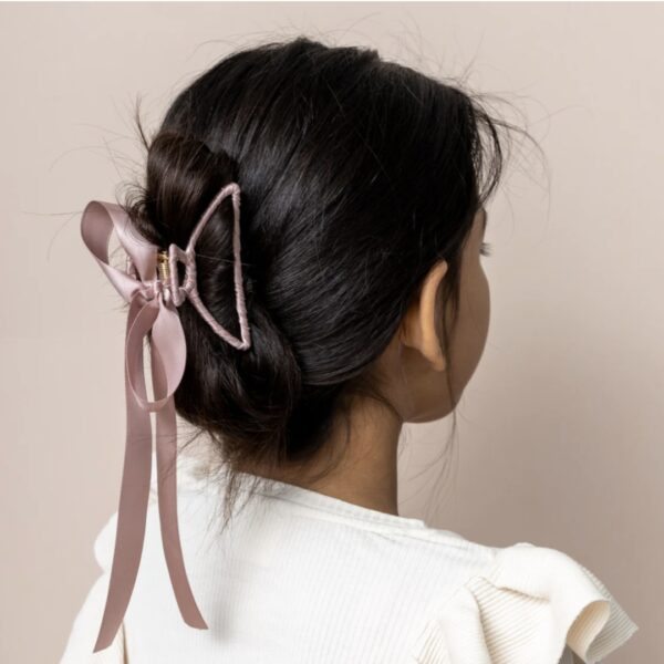 Mimi & Lula Ribbon Wrapped Claw Clips | Jepit Rambut | Aksesoris Anak-Anak - Image 5