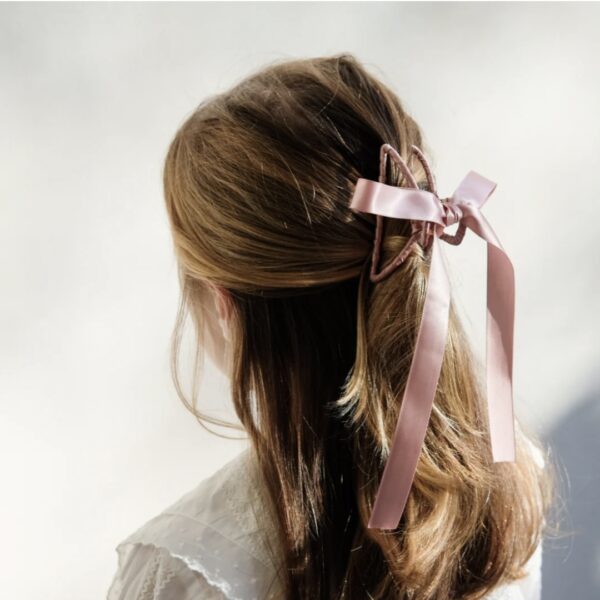 Mimi & Lula Ribbon Wrapped Claw Clips | Jepit Rambut | Aksesoris Anak-Anak - Image 3