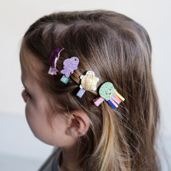 Mimi & Lula Sealife Mini Clips | Jepitan Rambut Anak-Anak | Aksesoris Rambut Anak - Image 2