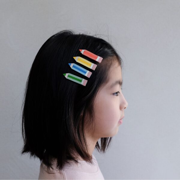 Mimi & Lula Colouring Pencil Clips | Jepit Rambut | Aksesoris Rambut Anak-Anak - Image 2
