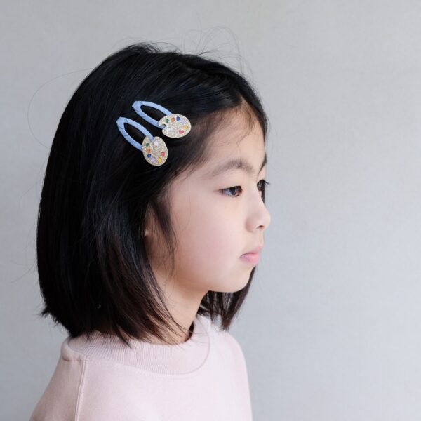 Mimi & Lula Artist's Palette Clic Clacs | Jepit Rambut Anak | Aksesoris Rambut Anak-Anak - Image 2
