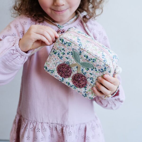 Mimi & Lula Floral Cherries Bag | Tas Anak Perempuan | Tas Selempang Anak