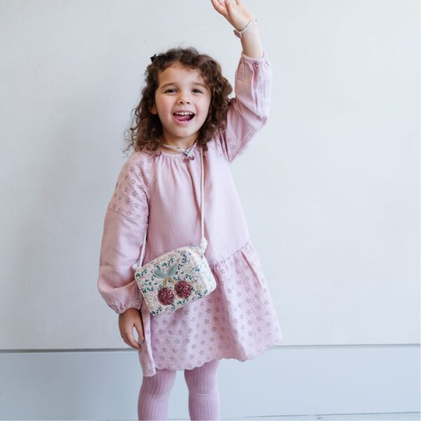 Mimi & Lula Floral Cherries Bag | Tas Anak Perempuan | Tas Selempang Anak - Image 4