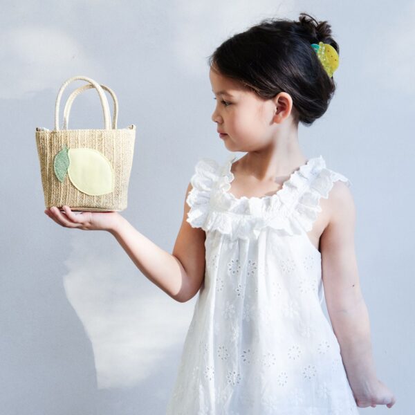 Mimi & Lula Lemon Basket Bag | Tas Anak Perempuan | Tas Selempang Anak Perempuan - Image 2