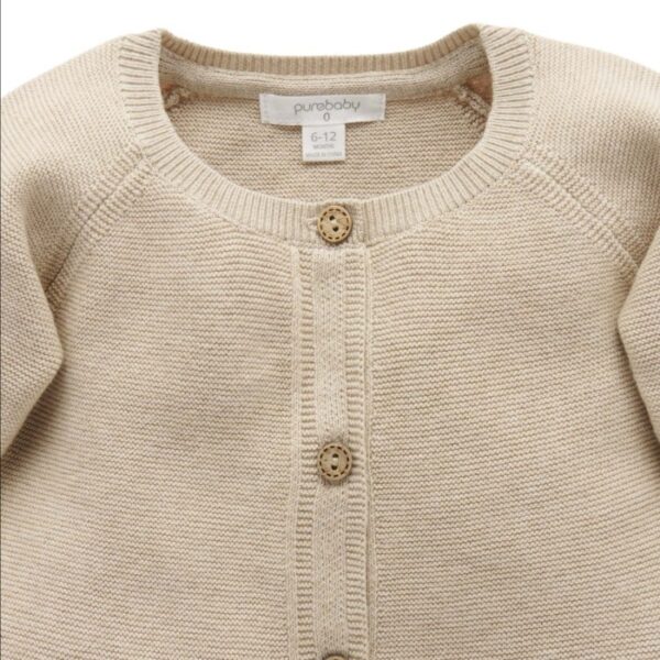 Purebaby Ruffle Cardigan/ Pakaian Anak Perempuan Organic Cotton - Image 5