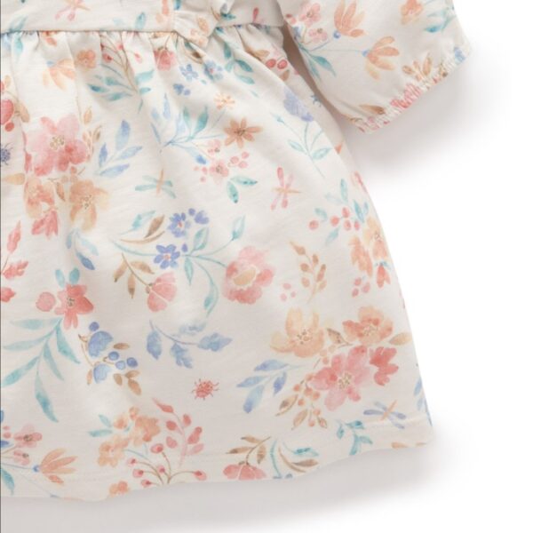 Purebaby Ruffle Dress/ Dress Anak Perempuan Organic Cotton - Image 4