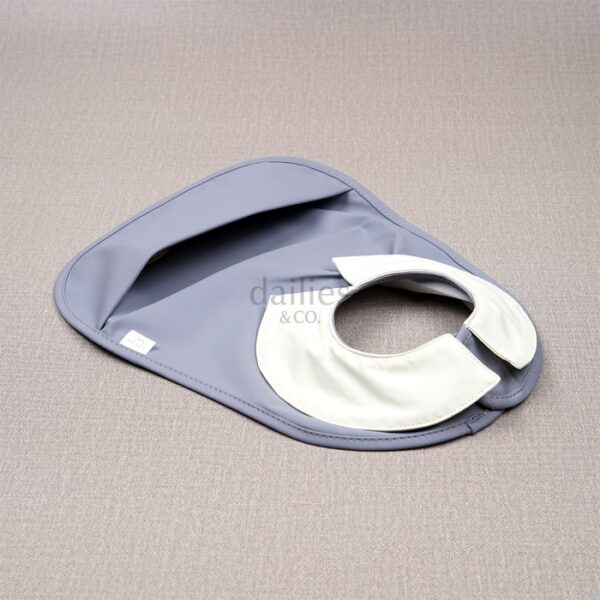 Mellow Waterproof Baby Bib Preppy/ Celemek Makan Bayi & Anak - Image 5