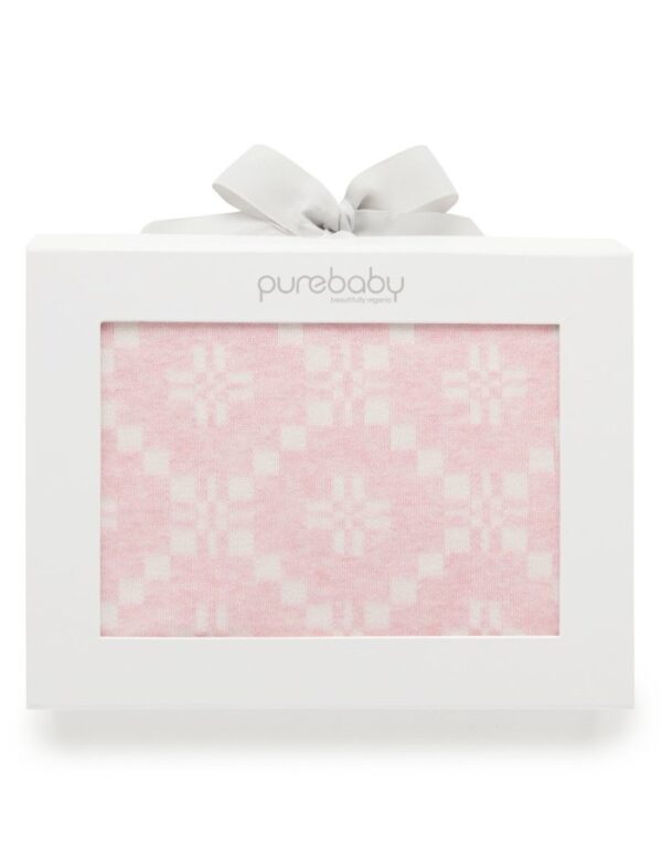 Purebaby Geometric Blanket/ Selimut Anak Bayi 100% Organic Cotton - Image 5