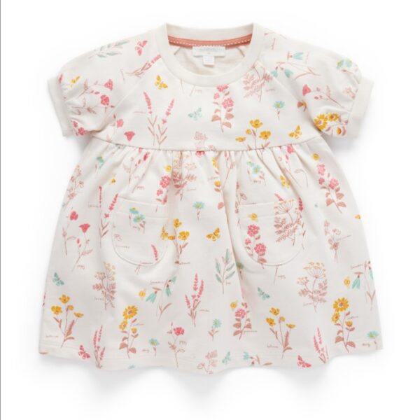Purebaby Garden Dress/ Dress Anak Perempuan Organic Cotton - Image 2