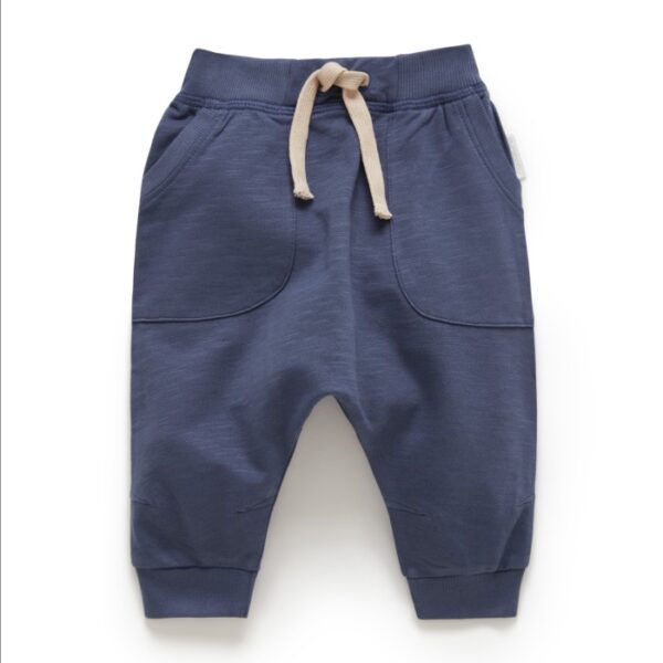 Purebaby Slouchy Pants/ Celana Panjang Anak Laki Organic Cotton