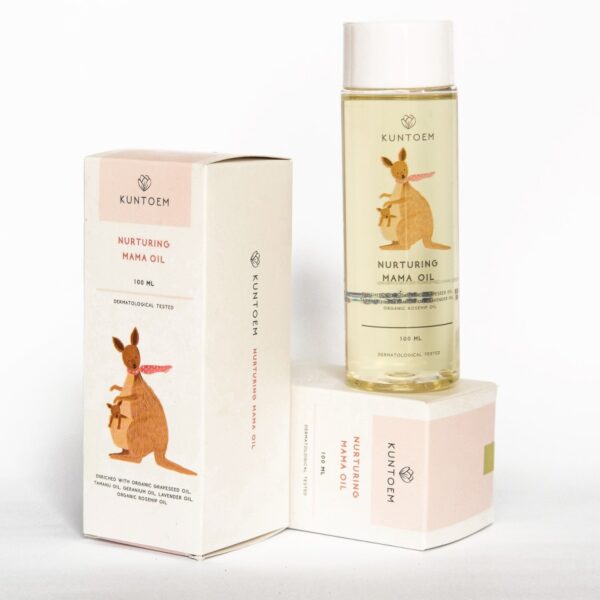 KUNTOEM Nurturing Mama Oil 100ml | Penghilang StretchMark - Image 2