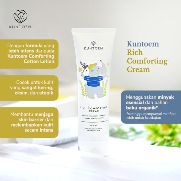 KUNTOEM - Rich Comforting Cream 140gr - Image 3
