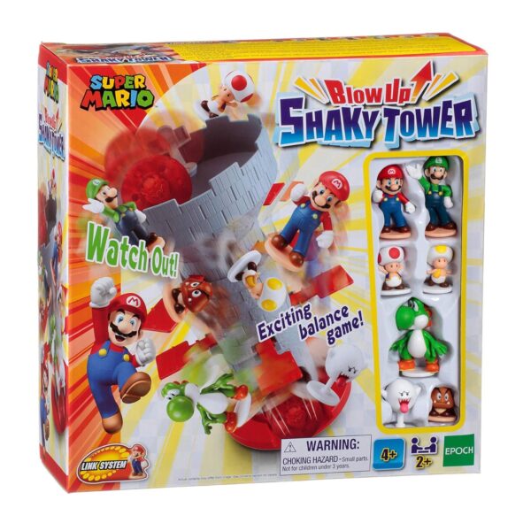 SUPER MARIO Shaky Tower | Mainan Anak-Anak