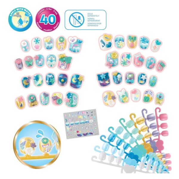AQUABEADS enfres Stars & Unicorns Nail Refill Kit | Kuku Mainan Anak-Anak - Image 3