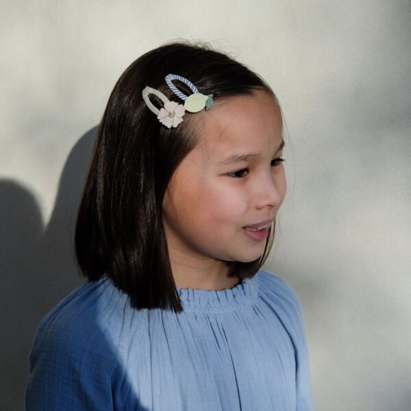 Mimi & Lula Lemon Blossom Clic Clacs | Jepitan Rambut Anak | Aksesoris Rambut Anak - Image 2