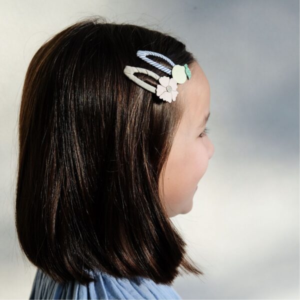 Mimi & Lula Lemon Blossom Clic Clacs | Jepitan Rambut Anak | Aksesoris Rambut Anak - Image 3