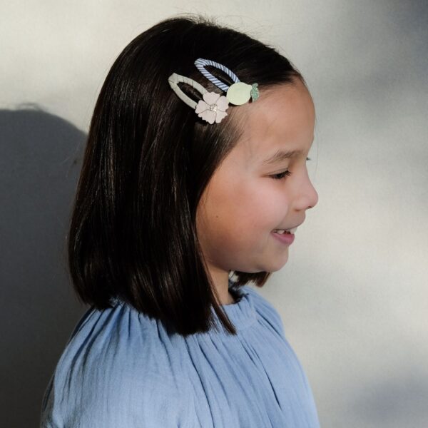 Mimi & Lula Lemon Blossom Clic Clacs | Jepitan Rambut Anak | Aksesoris Rambut Anak - Image 4