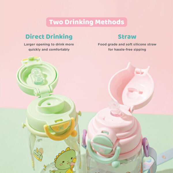LITTLE DIMPLE Flip It Kids Bottle Water | Botol Minum Anak - Image 2