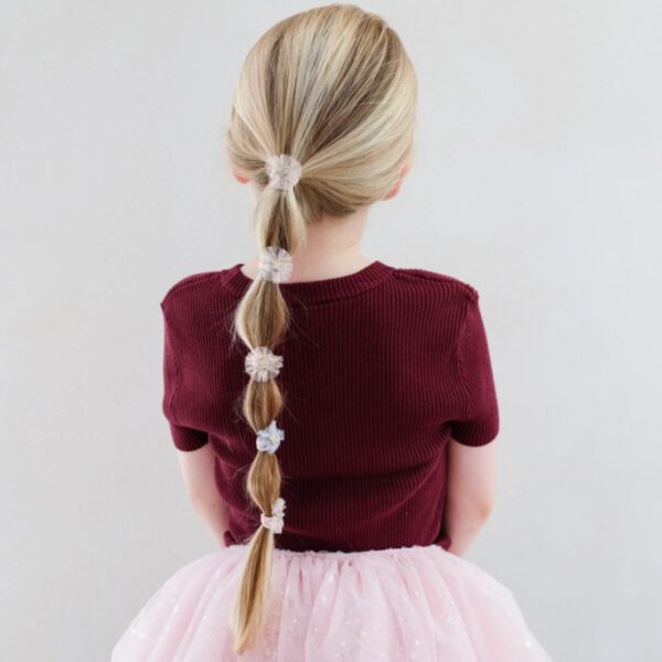 Mimi & Lula Mini Tulle Rosette Ponies | Ikat Rambut Anak-Anak | Aksesoris Rambut Anak - Image 2