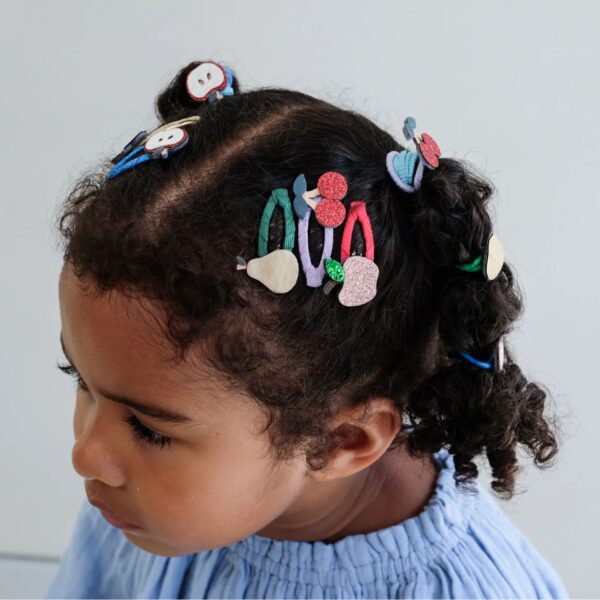 Mimi & Lula Fruity Mini Clic Clacs | Jepitan Rambut Anak-Anak | Aksesoris Rambut Anak - Image 4