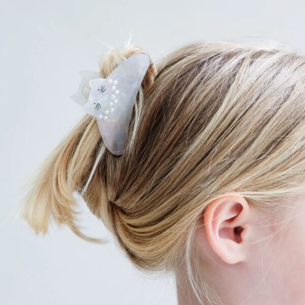 Mimi & Lula Pearly Kitty Claw Clip | Jepitan Rambut Anak-Anak | Aksesoris Rambut Anak-Anak - Image 2